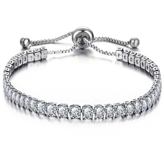 Cubic Adjustable Zirconia Bracelet