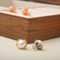 Blooming Pearl Earrings