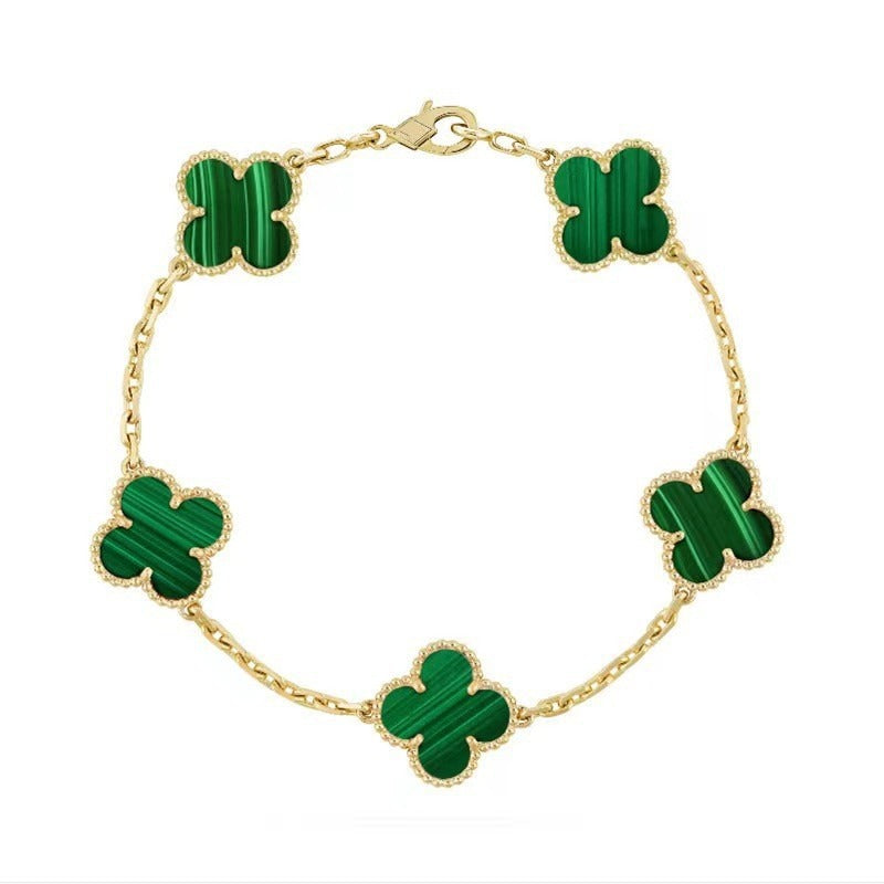 Four Leaf Flower Bracelet