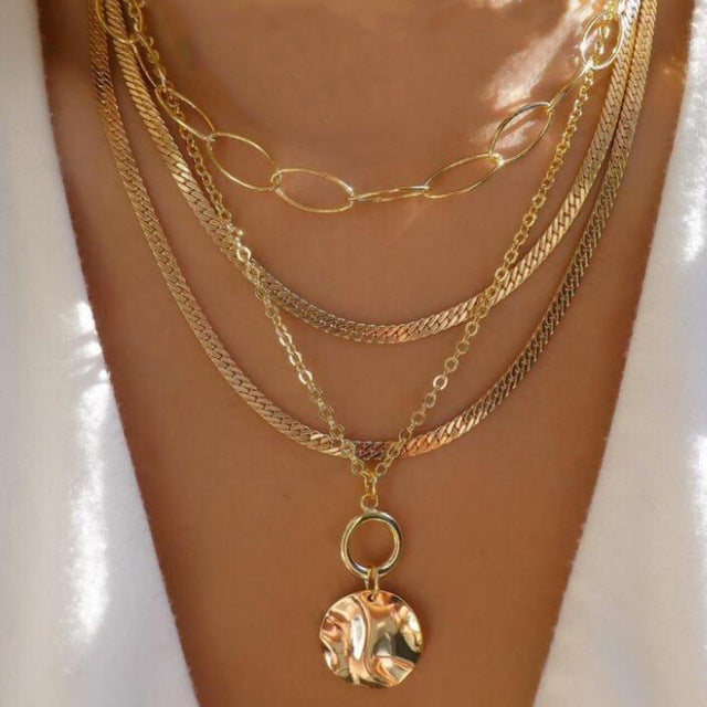 Multilayer Elegant Chain Jewelry