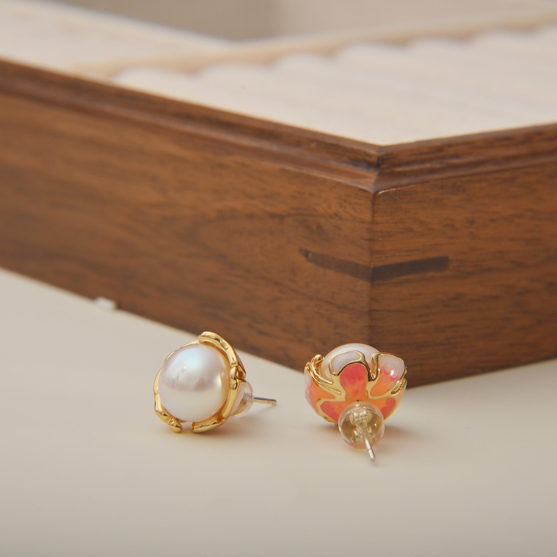 Blooming Pearl Earrings