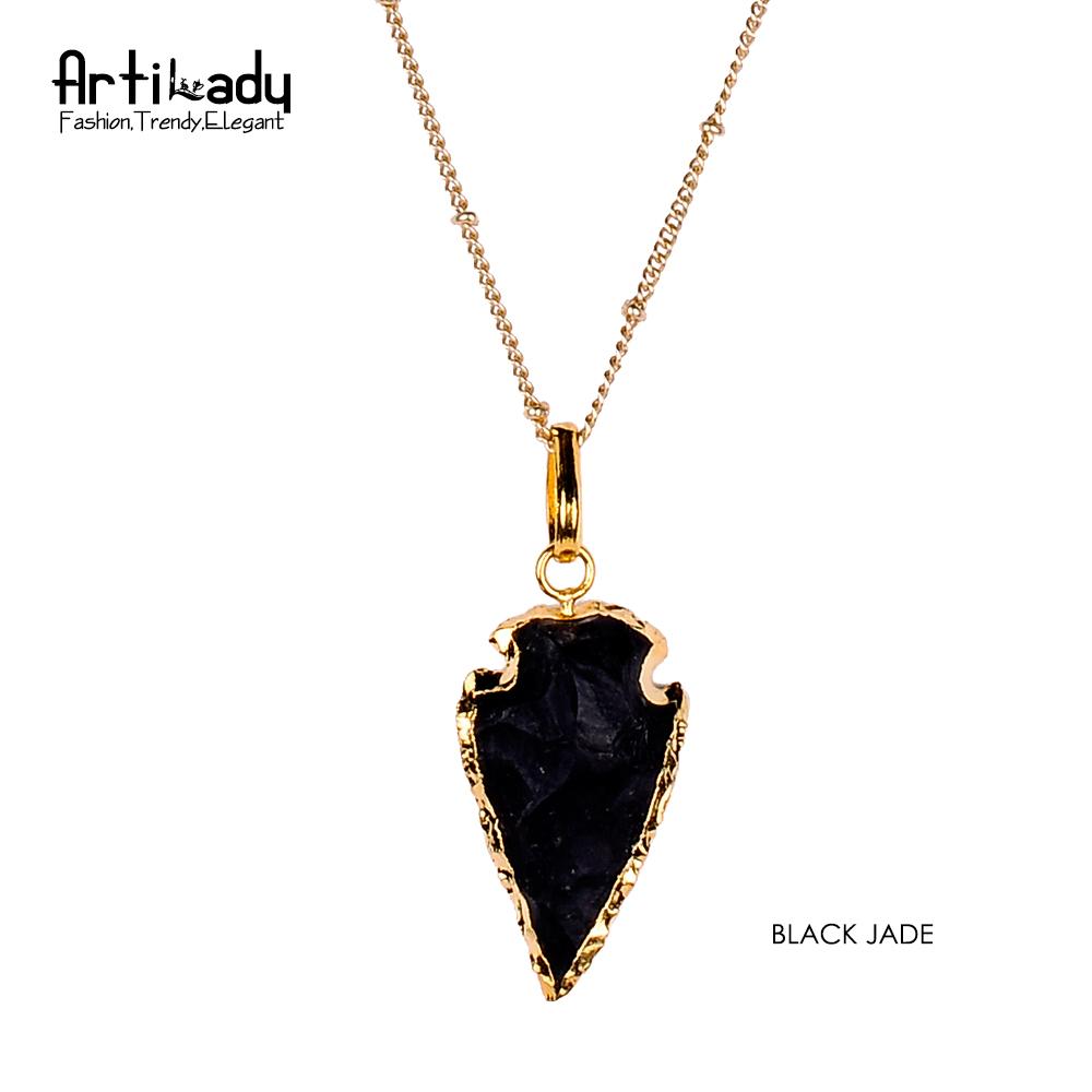 Crystal Arrow Necklace