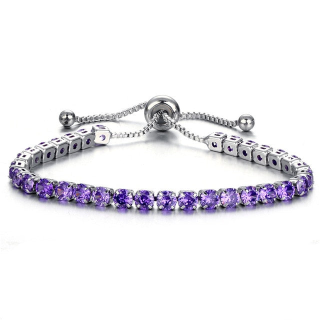 Cubic Adjustable Zirconia Bracelet