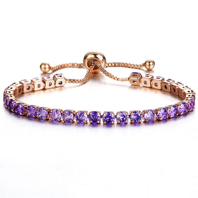 Cubic Adjustable Zirconia Bracelet