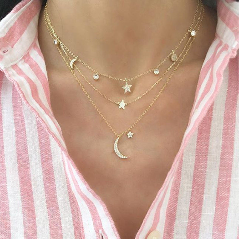 Multilayer Elegant Chain Jewelry