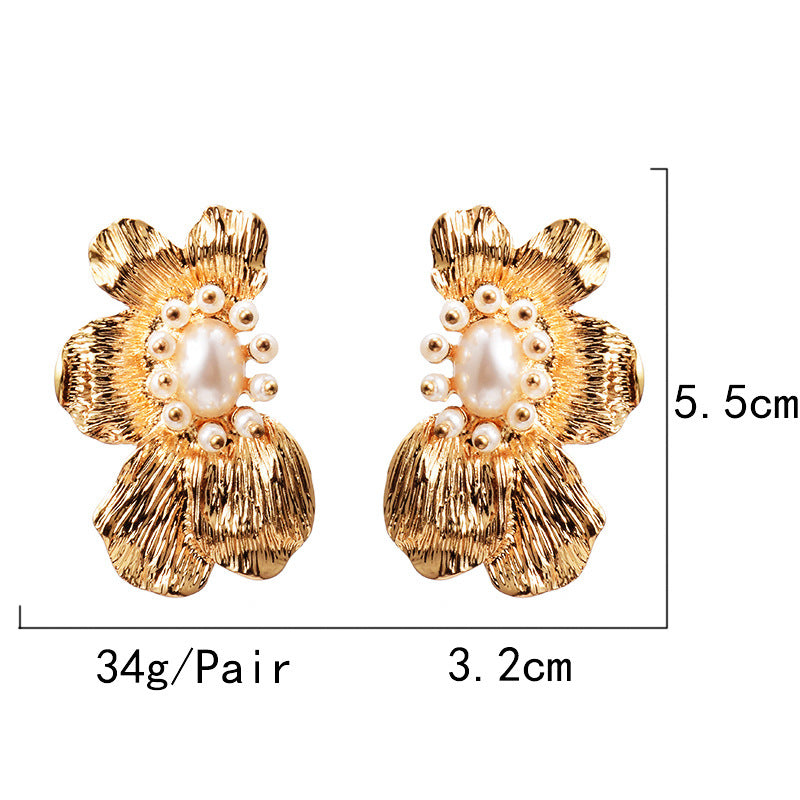 Flower Symmetrical Earrings
