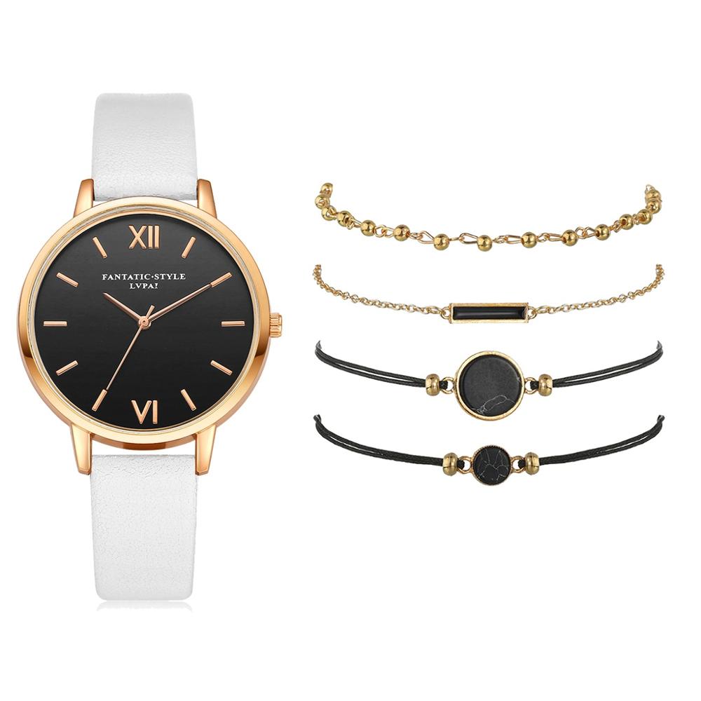 5pcs Luxury Watch Set