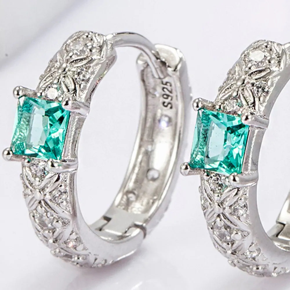 925 Sterling Silver Platinum Plated