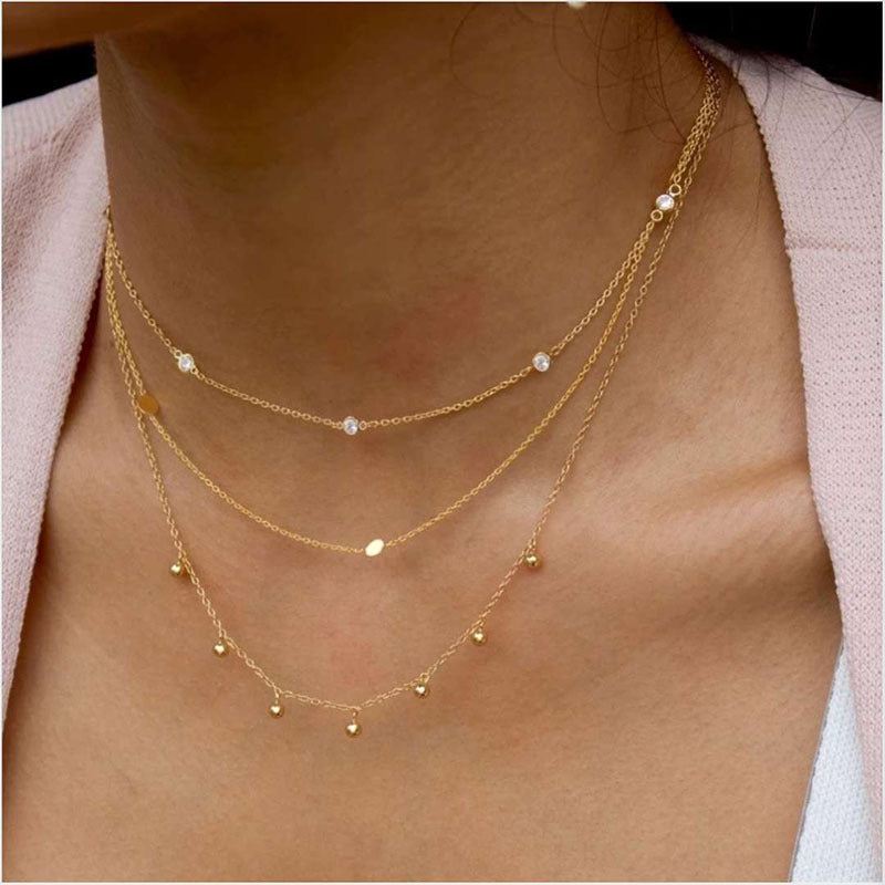 Multilayer Elegant Chain Jewelry