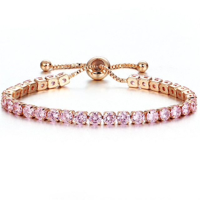 Cubic Adjustable Zirconia Bracelet