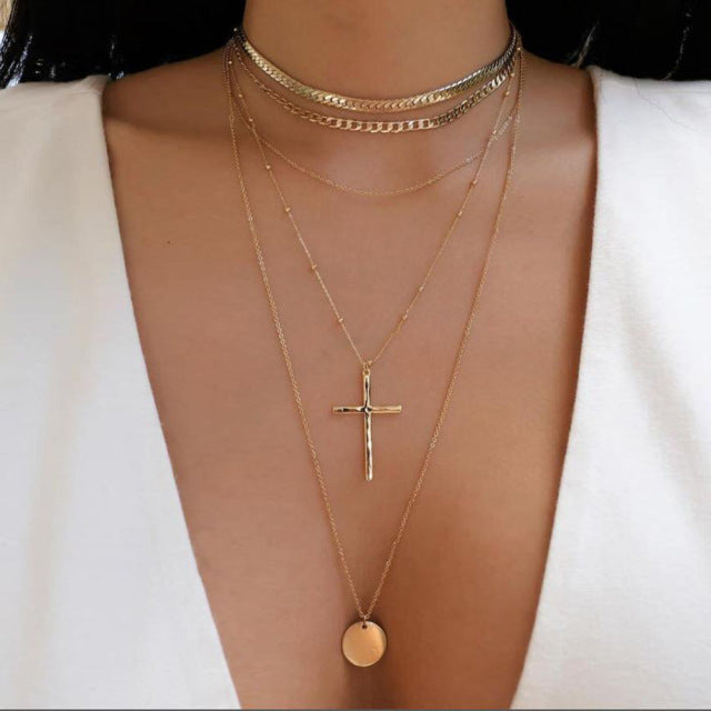 Multilayer Elegant Chain Jewelry