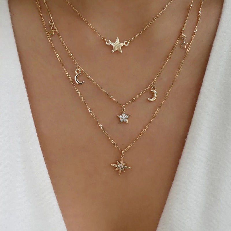 Multilayer Elegant Chain Jewelry