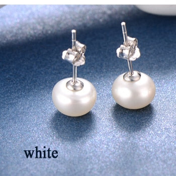 Pearl Stud Earrings