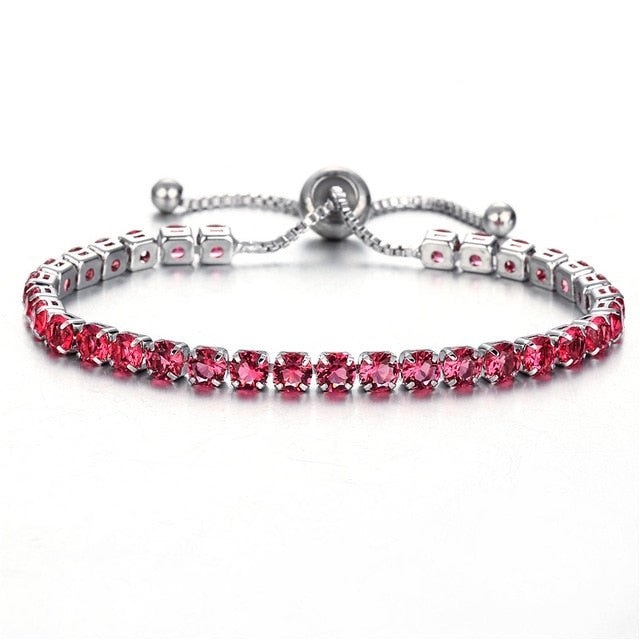 Cubic Adjustable Zirconia Bracelet