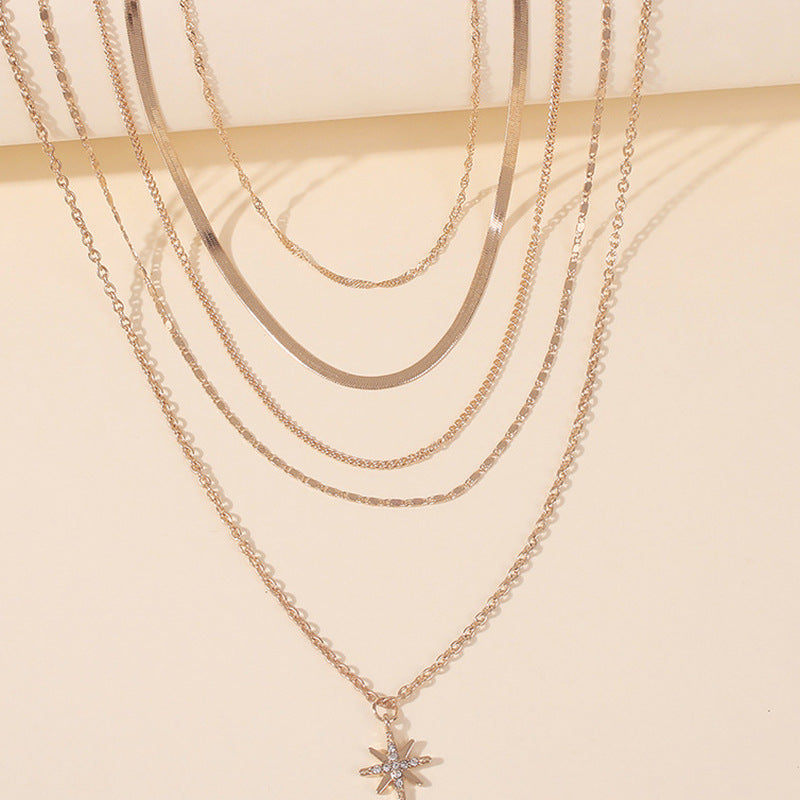 Multilayer Elegant Chain Jewelry