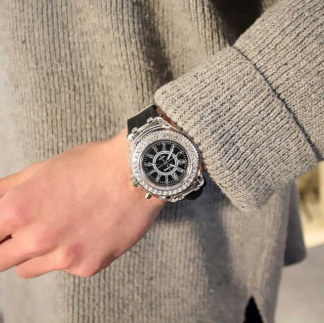 Led Flash Luminous Watch