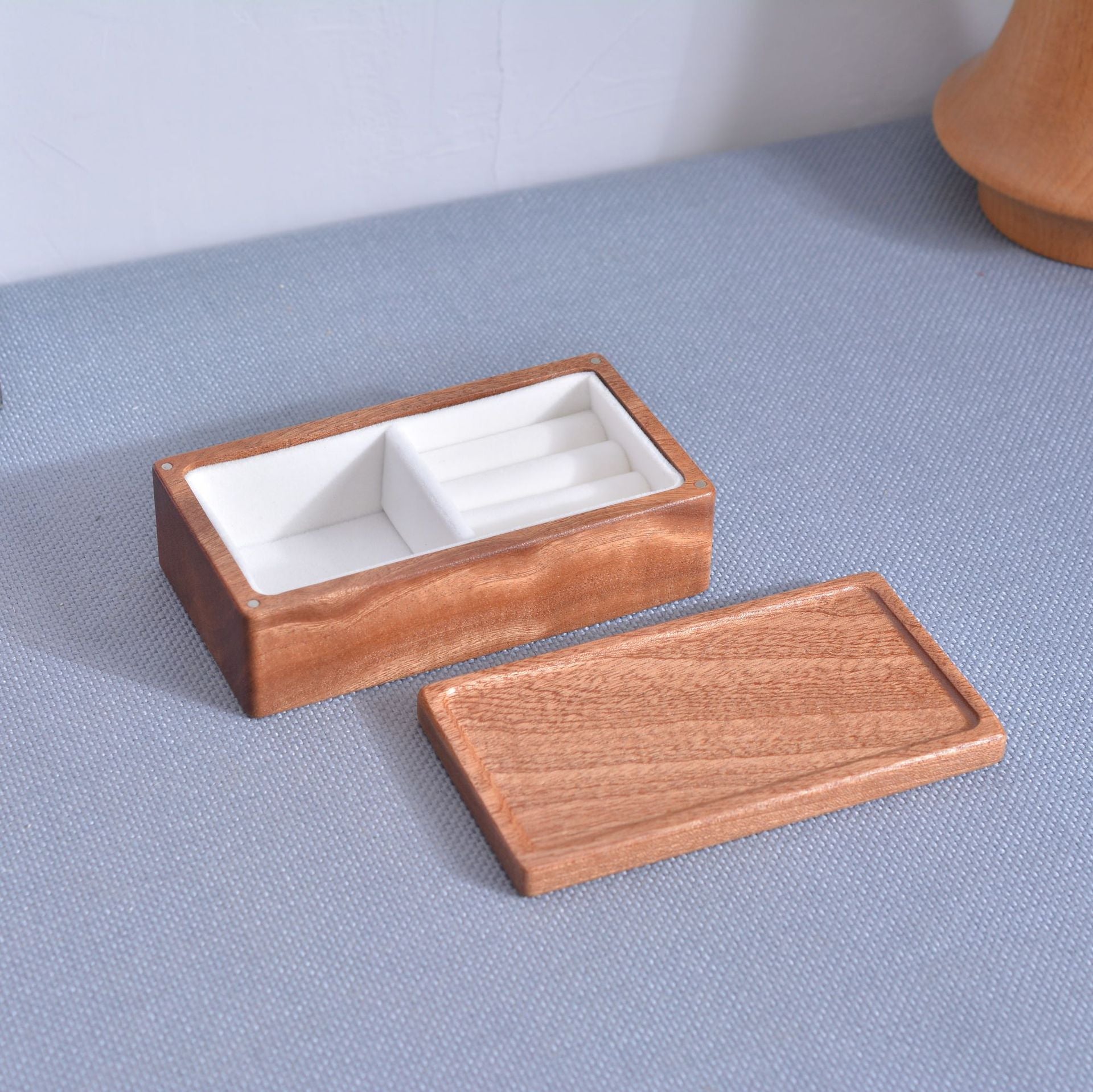 Simple Solid Wood Jewelry Box