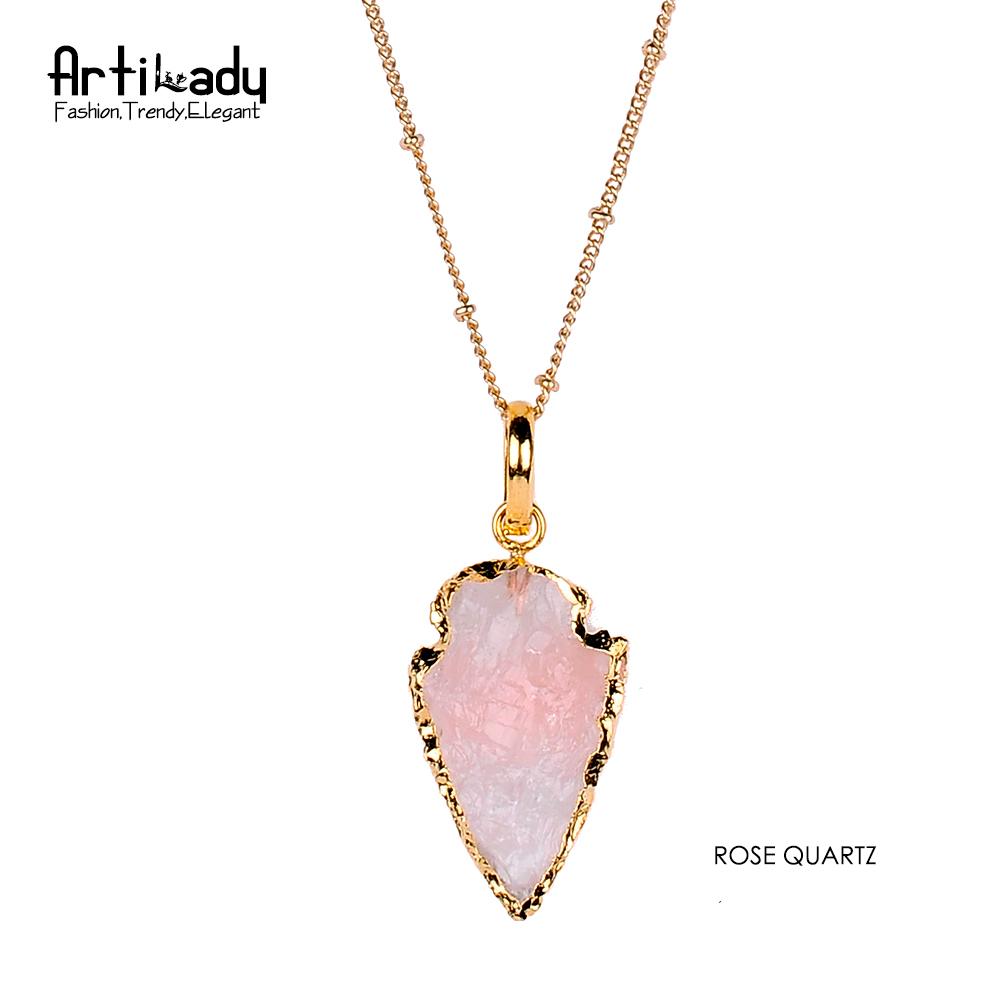 Crystal Arrow Necklace