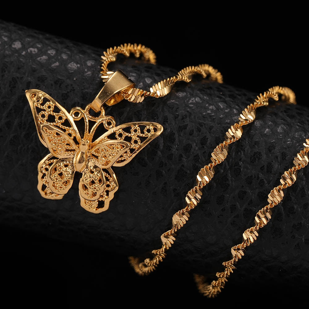 Butterfly Statement Necklace