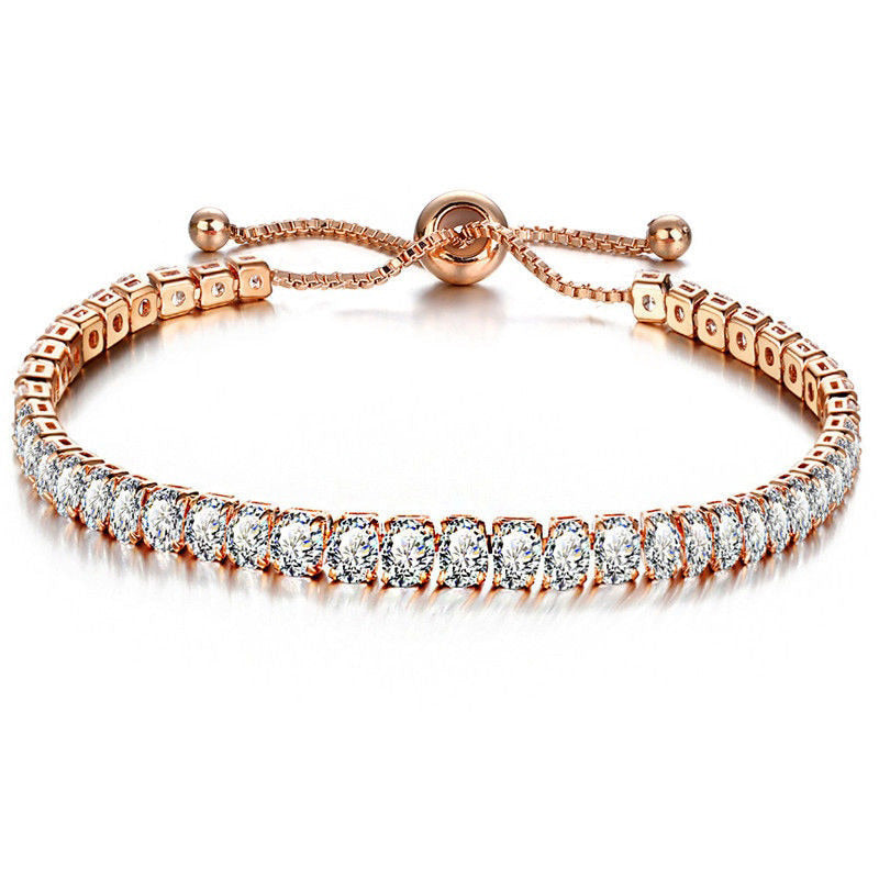 Cubic Adjustable Zirconia Bracelet