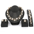 Pearl Necklace Earring Set