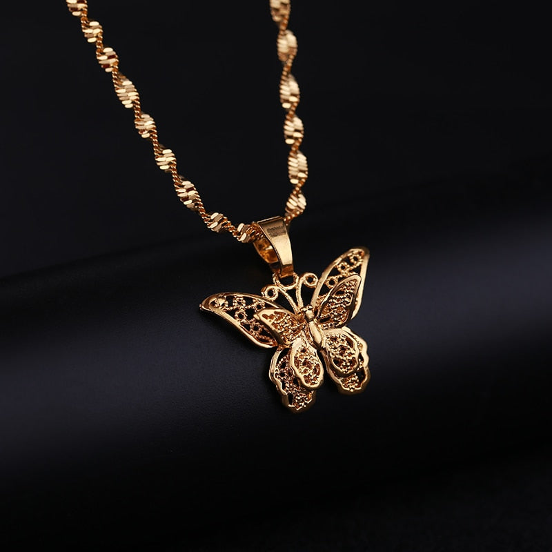 Butterfly Statement Necklace
