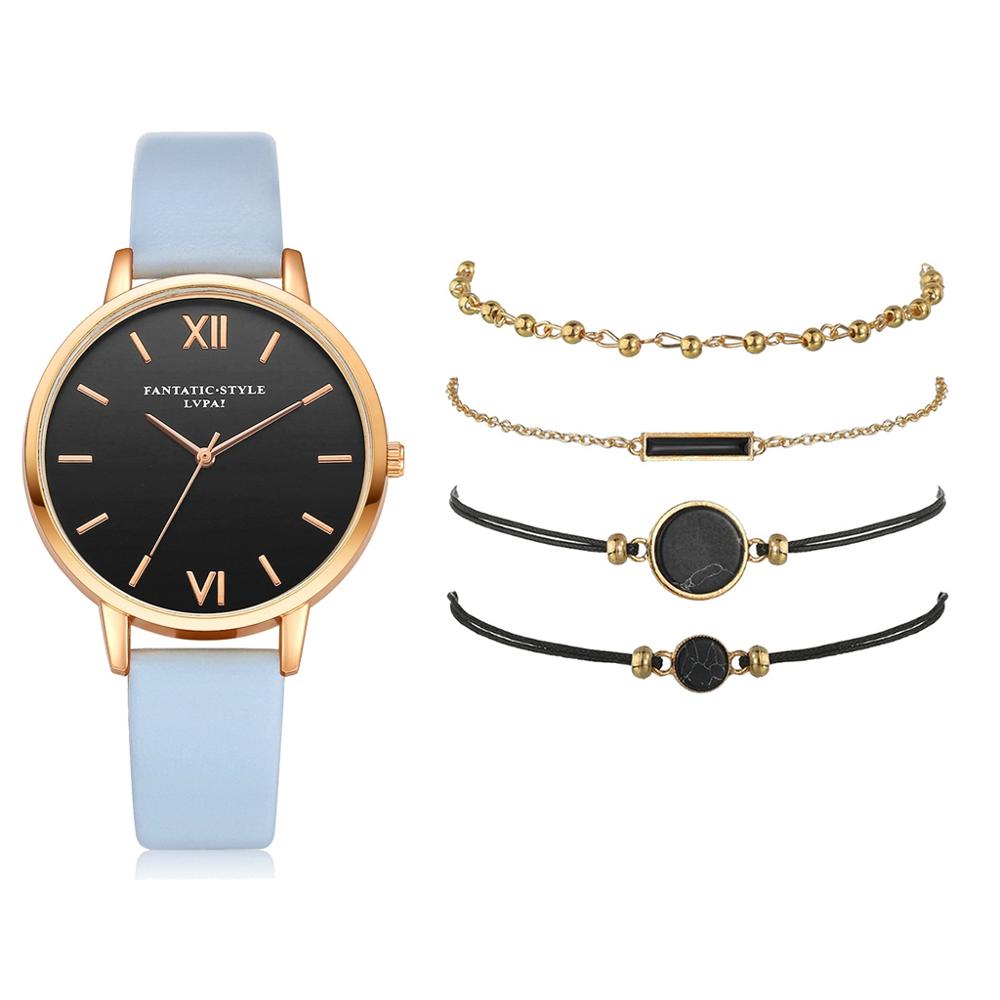 5pcs Luxury Watch Set
