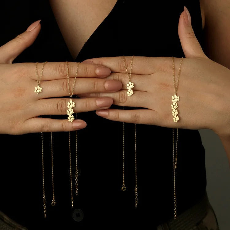Pet Footprint Necklace