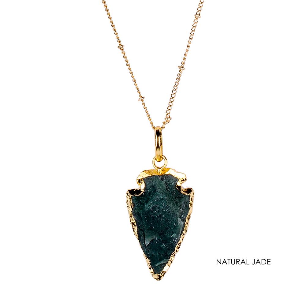 Crystal Arrow Necklace