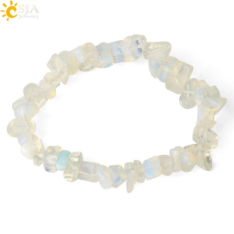 Natural Stone Bracelet Crystal Quartz