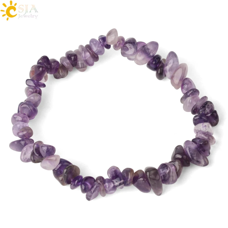 Natural Stone Bracelet Crystal Quartz