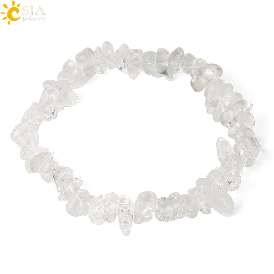 Natural Stone Bracelet Crystal Quartz