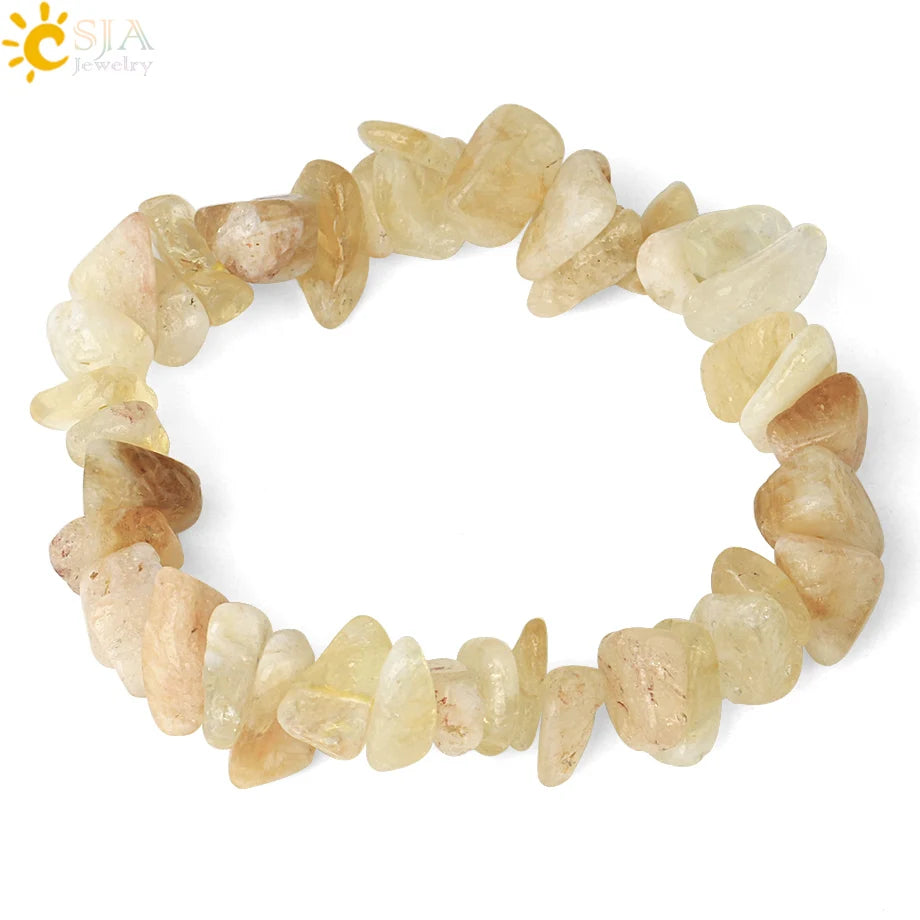 Natural Stone Bracelet Crystal Quartz