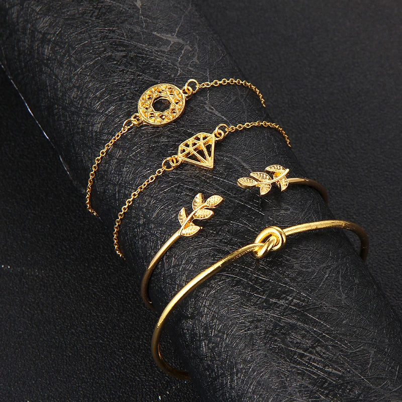 4pcs/Set Fashion Bohemia Bracelet